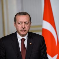 Recep Tayyip ERDOGAN au palais de l'Elysee, 31 octobre 2014