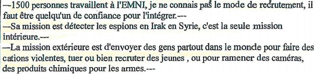 Extrait d'un PV d'audition d'un djihadiste en rupture avec l'organisation EI