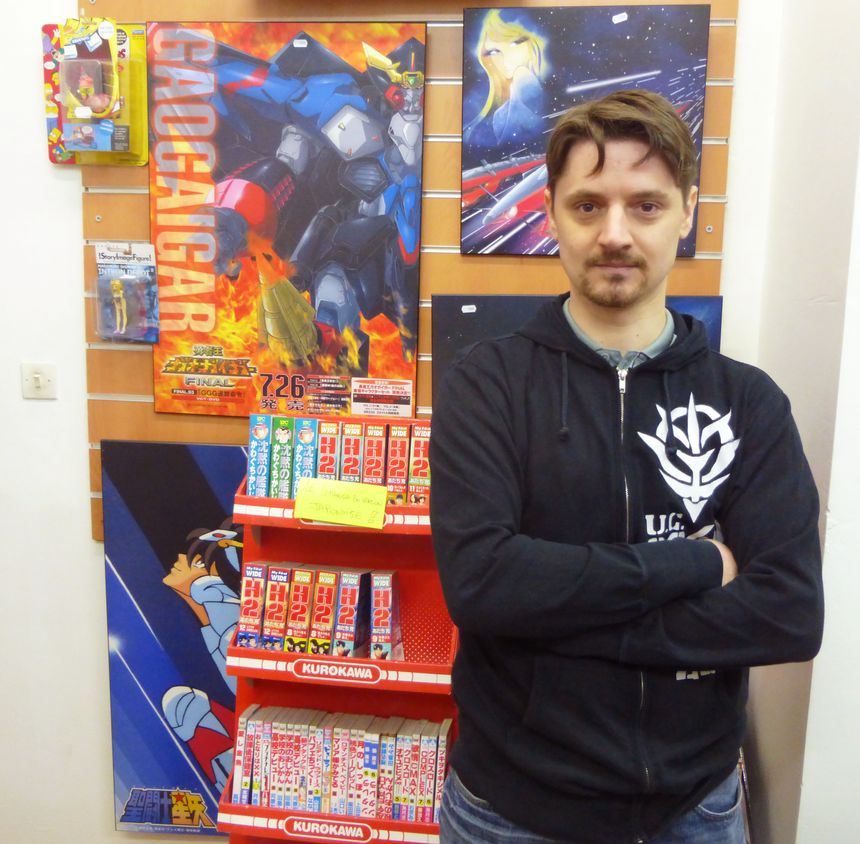 Guillaume Nourrisson, responsable éditorial et animateur de Mangacast