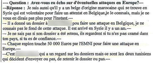 Extrait n°2 d'un PV d'audition