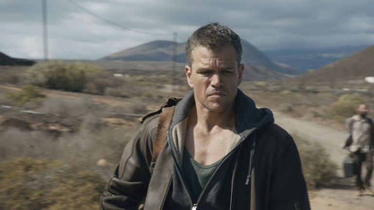 Matt Damon dans Jason Bourne de Paul Greengrass (2016)