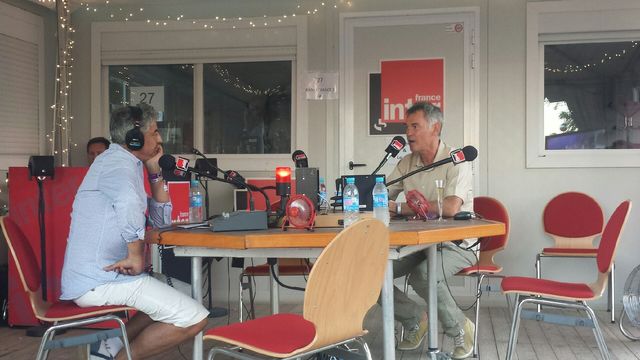 Didier et varrod et François Missonnier, directeur du festival