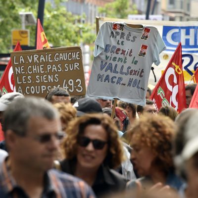 Manifestation contre la Loi Travail le 5 juillet 2016 à Toulouse