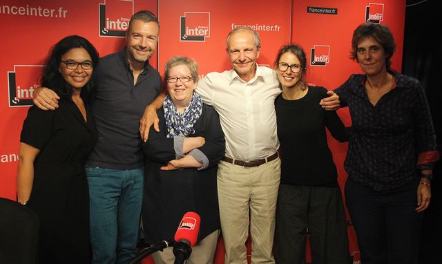 Chantal Le Montagner, Mathieu Vidard, Michèle Soulier, Axel Kahn, Lucie Sarfaty et Stéphanie Texier