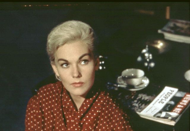 Kim Novak dans "Vertigo" d'Alfred Hitchcock (1958)