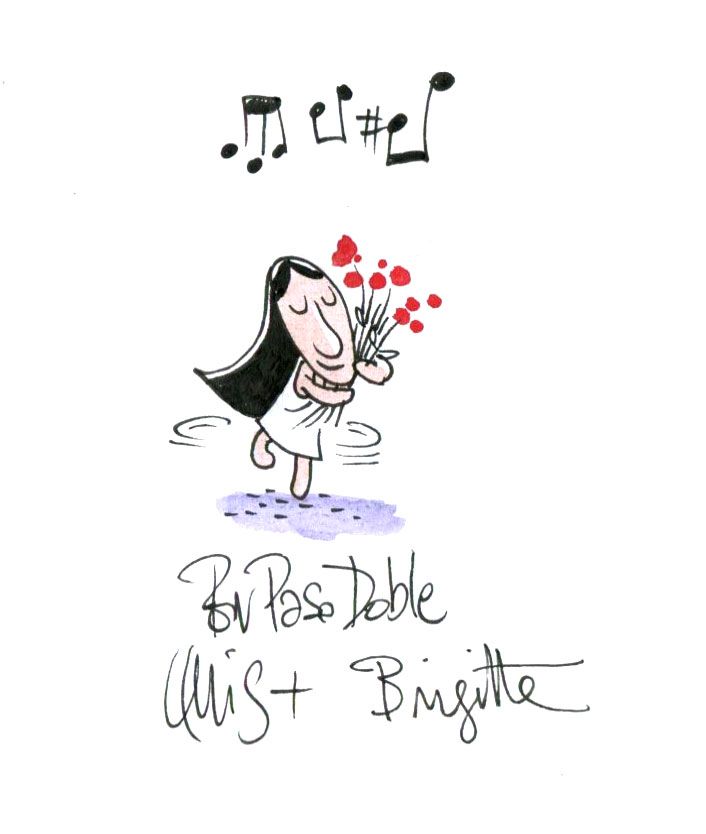 Dessin de Lewis Trondheim et Brigitte Findakly