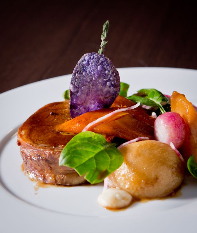 Tournedos fumé au foin