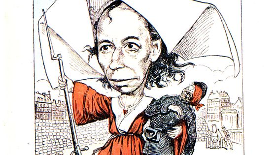 Louise Michel Caricaturée par Alfred Le Petit (1880) / - Xavière Gauthier
