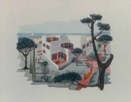 vue d’une villa Georges Candilis 1960 1973