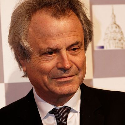 Franz-Olivier Giesbert au Festival international de l'automobile en 212