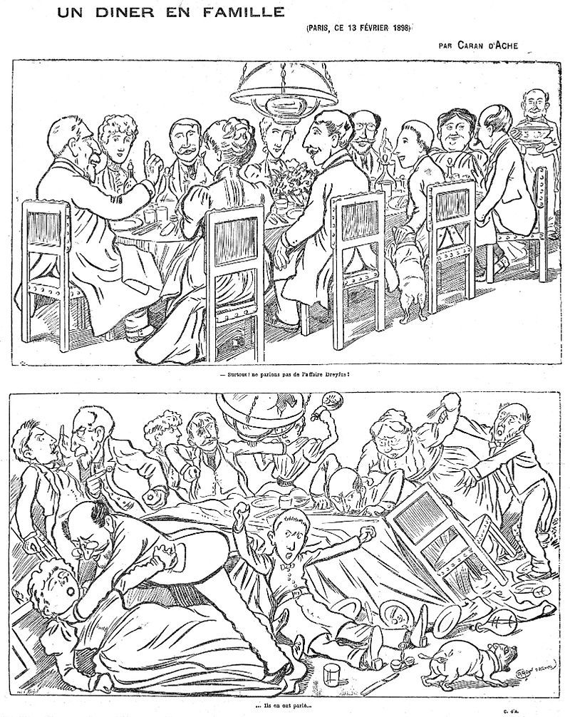 Un dîner en famille (Paris, 13 février 1898)