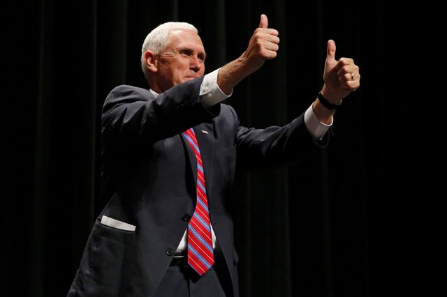 USA2016 : Mike Pence, colistier de Trump, en "parfaite santé" selon son médecin