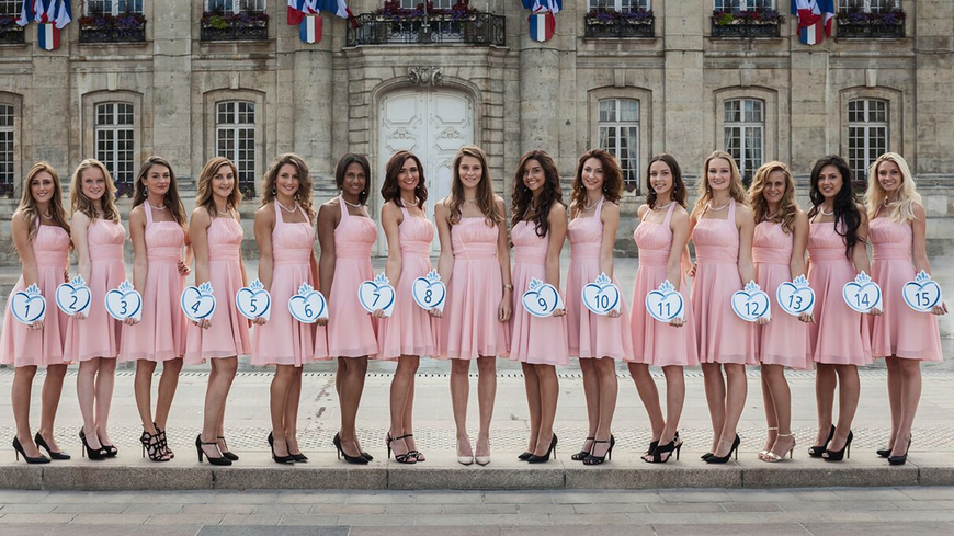 Les candidates au titre de Miss Picardie 2016