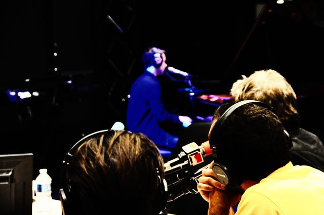 Tim Dup en live sous le regard de Jean-Michel Jarre et Synapson
