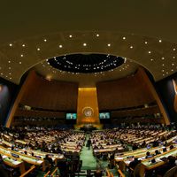 L'Assemblée générale des Nations Unies le 20 septembre 2016