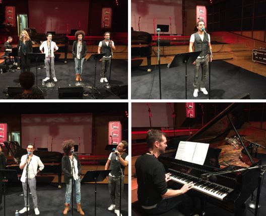 Carole Defitt, Valérie Zaccomer, Alexandre Faitrouni, Fabian Richard, Stéphane Corbin© Laurent Valière