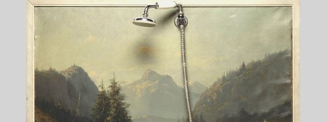 Daniel Spoerri La douche (Détrompe l'oeil)