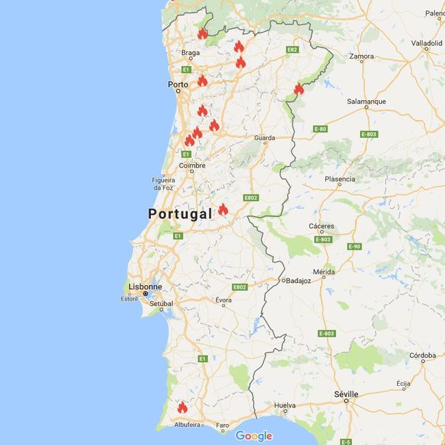 Incendie Portugal 2019 Carte Carte Incendie Portugal NVHJ Incendie Portugal 2019 Carte Carte Incendie Portugal NVHJ