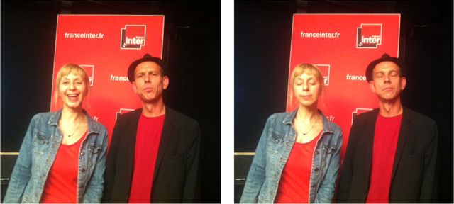 Lola Lafon et Christian Olivier