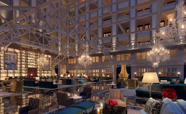 Hotel Trump : le hall tout en démesure