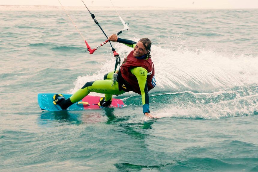 Doris Wetzel une athlète exceptionnelle, elle s'apprête à traverser l'Atlantique en kitesurf. Départ de New-York en 2017