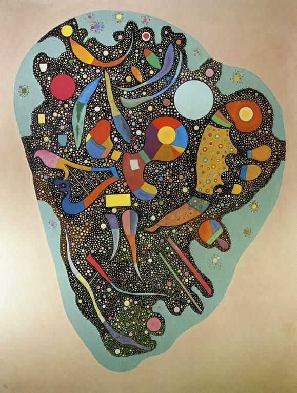 Wassily Kandinsky ensemble multicolor 1938 Musée national d art moderne CCI Centre Pompidou