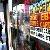 Un commerce qui accepte les food stamps, les bons alimentaires