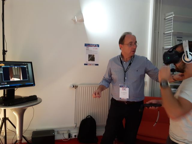 Eric Zingraff fait tester la visite de Cluny