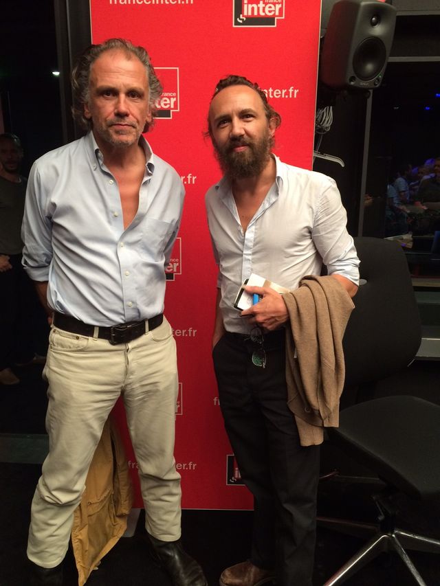 Simon Liberati et Mathias Kiss