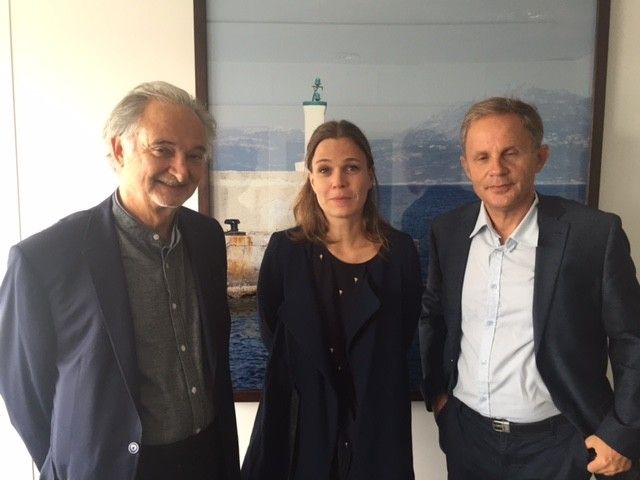 Jacques Attali, Florence Morice, Jean Garrigues