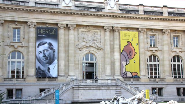 L'exposition Hergé au Grand Palais