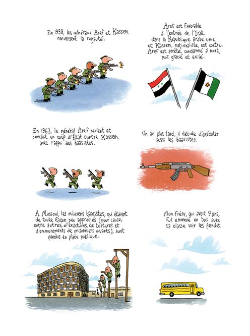 Planche de Coquelicots d'Irak