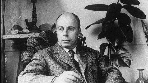 Claude Simon en 1961, à Paris ©Sipa - Ozkok