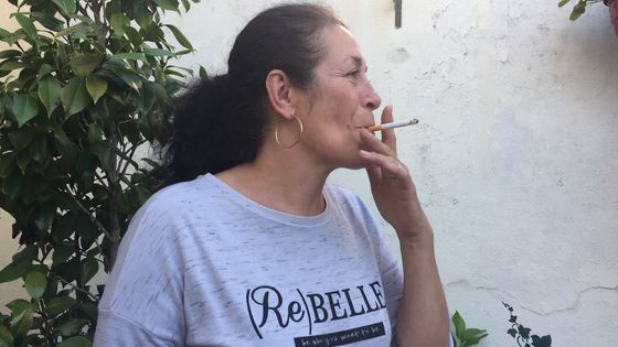 Ghislaine Tormos, ouvrière à PSA Poissy ©Radio France - Martine Abat