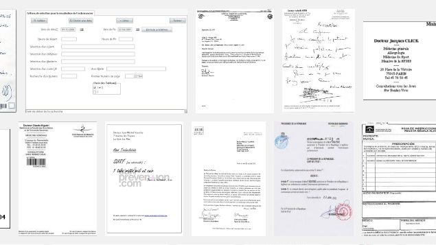 Exemples de dossiers médicaux, en accès libre sur internet