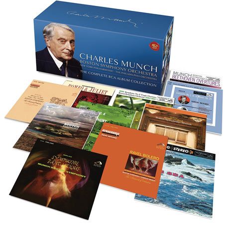 Coffret Charles Munch et le B.S.O chez RCA