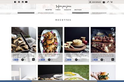 Le blog 3 fois par jour Le blog 3 fois par jour
