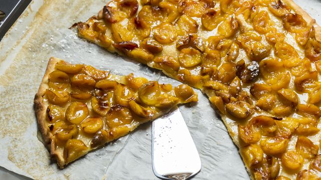 Tarte aux mirabelles