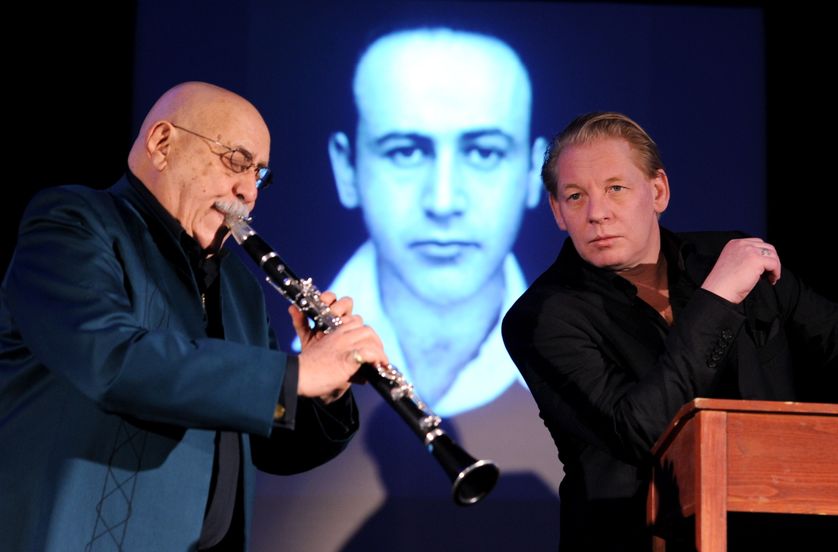 Giora Feidmann, Ben Becker, Hommage à Paul Celan, Gluecksburg, Germany, 2013