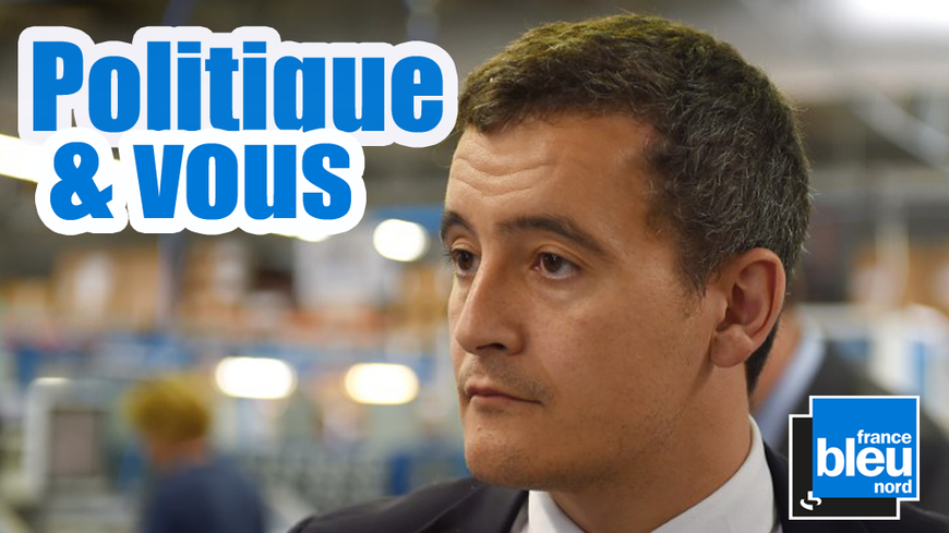 Gérald Darmanin, maire de Tourcoing, vice-président de la région Hauts-de-France et coordinateur de la campagne de Nicolas Sarkozy