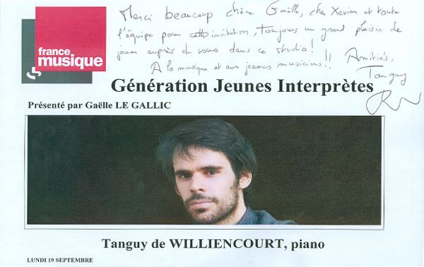 Tanguy de Willencourt - carte de visite