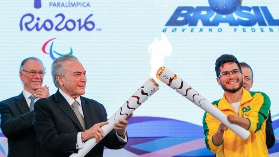 Jeux paralympiques à Rio, septembre 2016 ©Maxppp - ZUMA PRESS