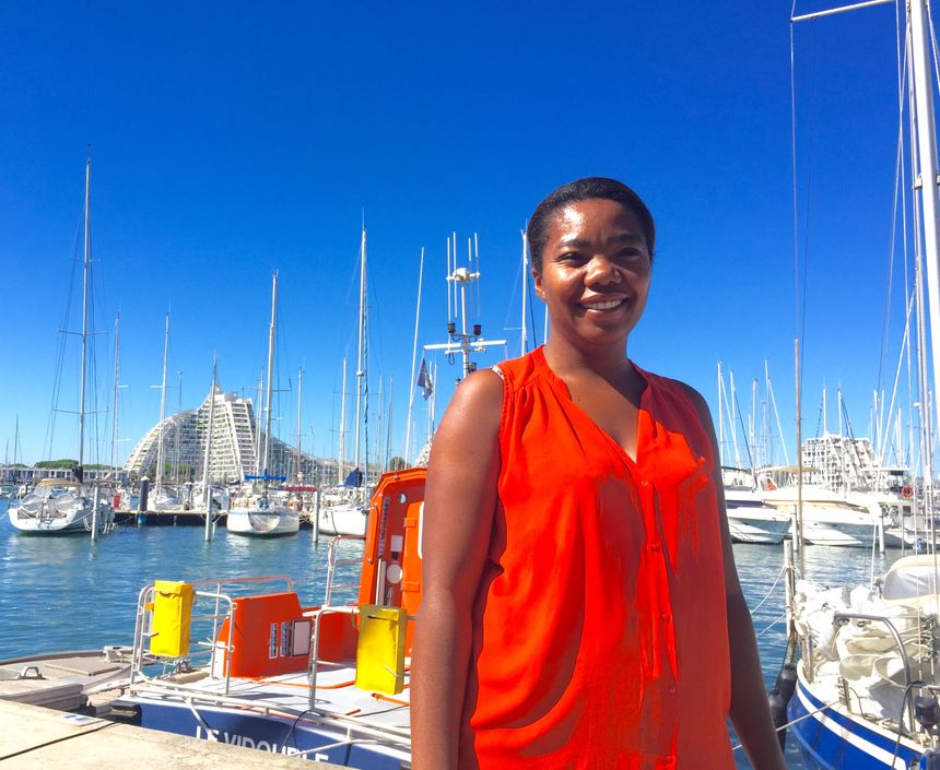 Catherine Chonville est adjointe au directeur du port de la Grande Motte
