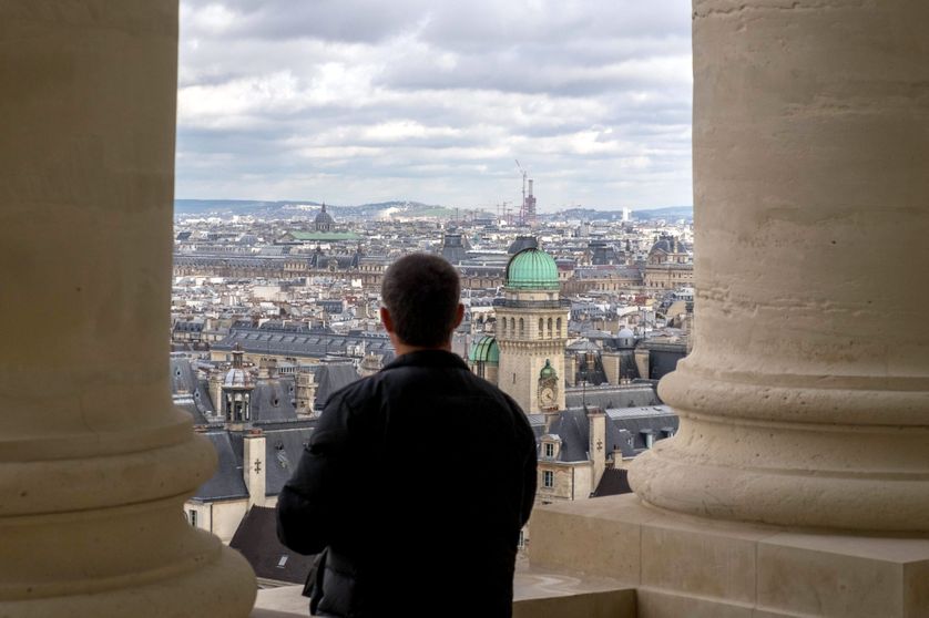 La vue depuis les hauteurs du Panthéon.
