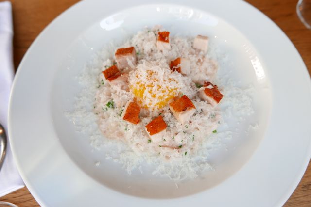 Seiche carbonara