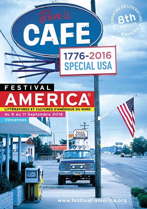 Affiche du 8ème Festival America de Vincennes