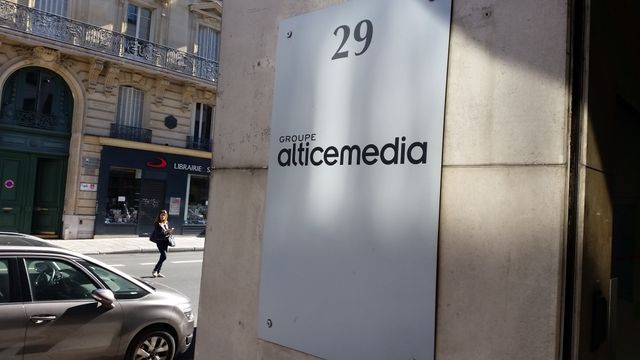 Altice Média, entrée actuelle du siège