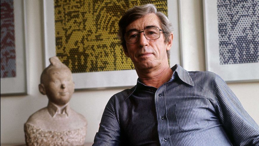 Hergé en 1975.