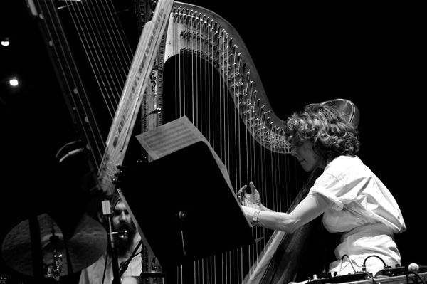 Zeena Parkins et Ryan Sawyer par JC Sarrasin
