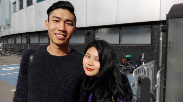 Yipeng et son amie
